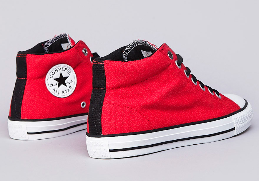 Converse Cts Mid Red Black 5