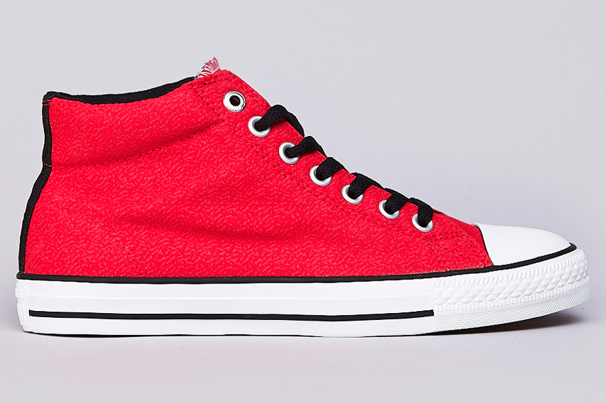 Converse Cts Mid Red Black 6