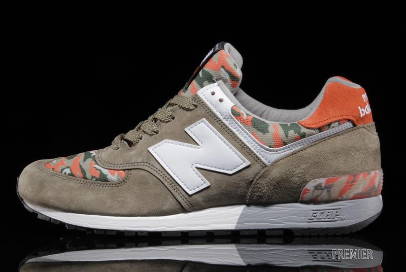 New Balance 576 Camo Olive Orange 06