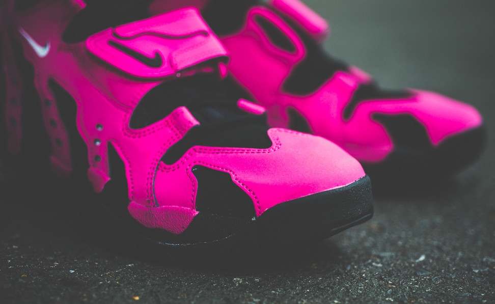 Nike Air Dt Max 96 Gs Vivid Pink Metallic Silver Black 02