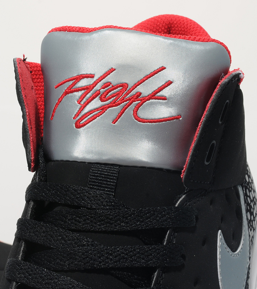 Nike Air Flight Classic Black Silver Red 2