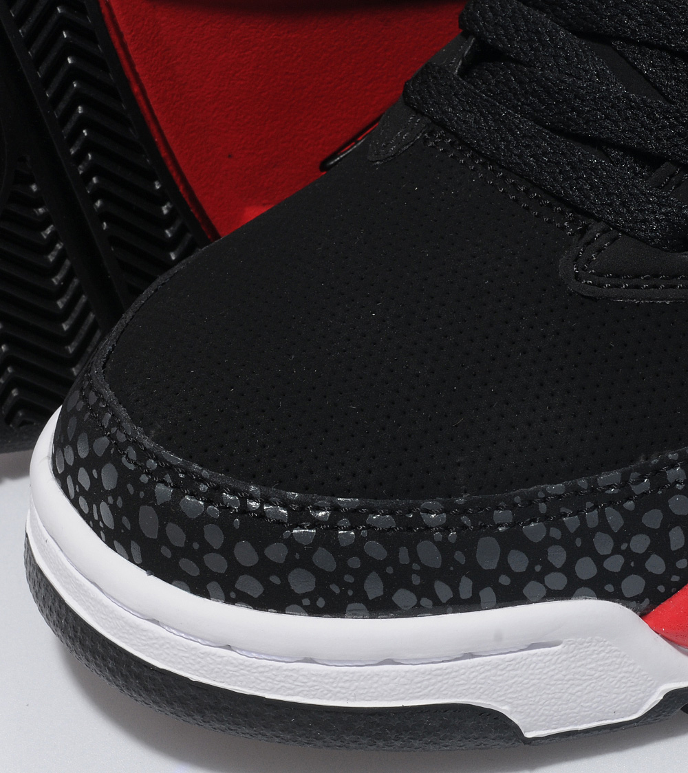 Nike Air Flight Classic Black Silver Red 3