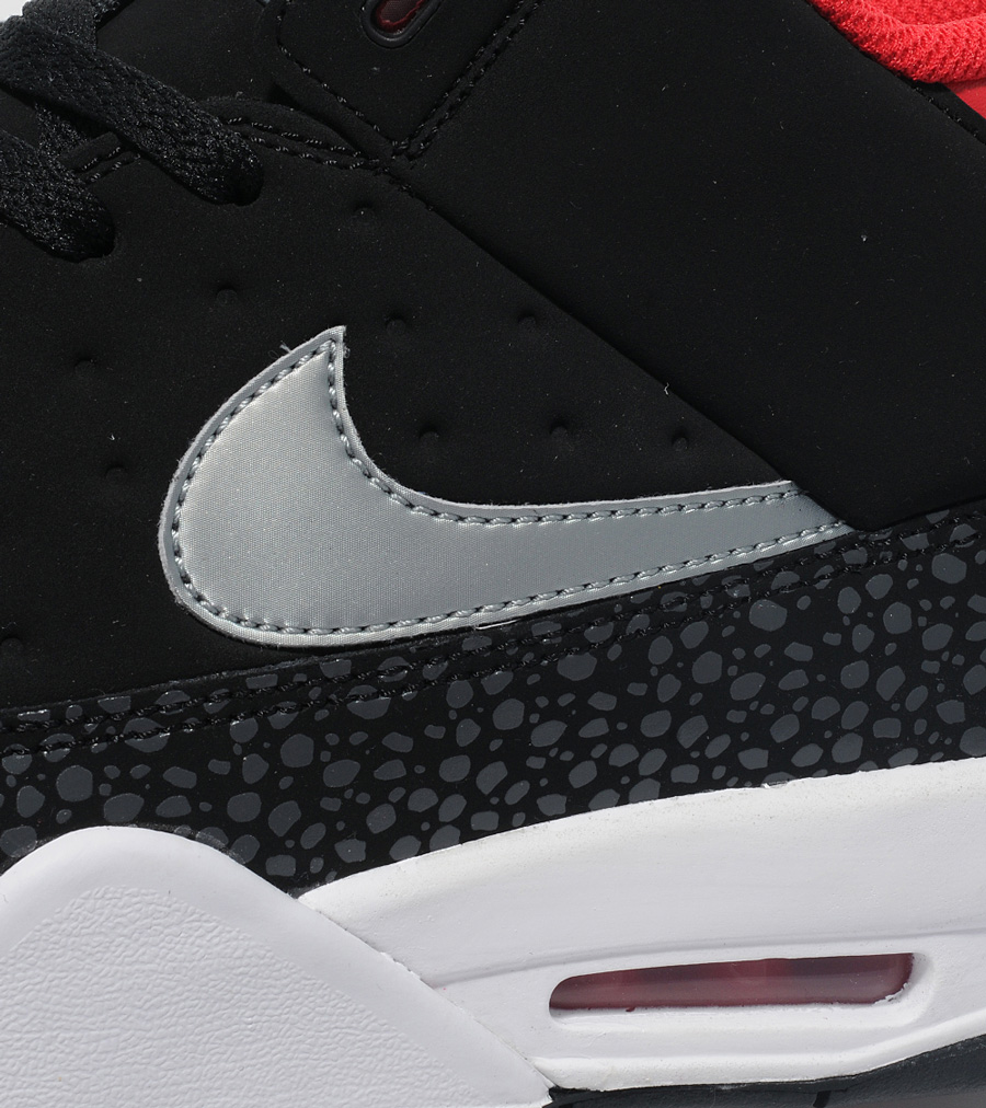 Nike Air Flight Classic Black Silver Red 4