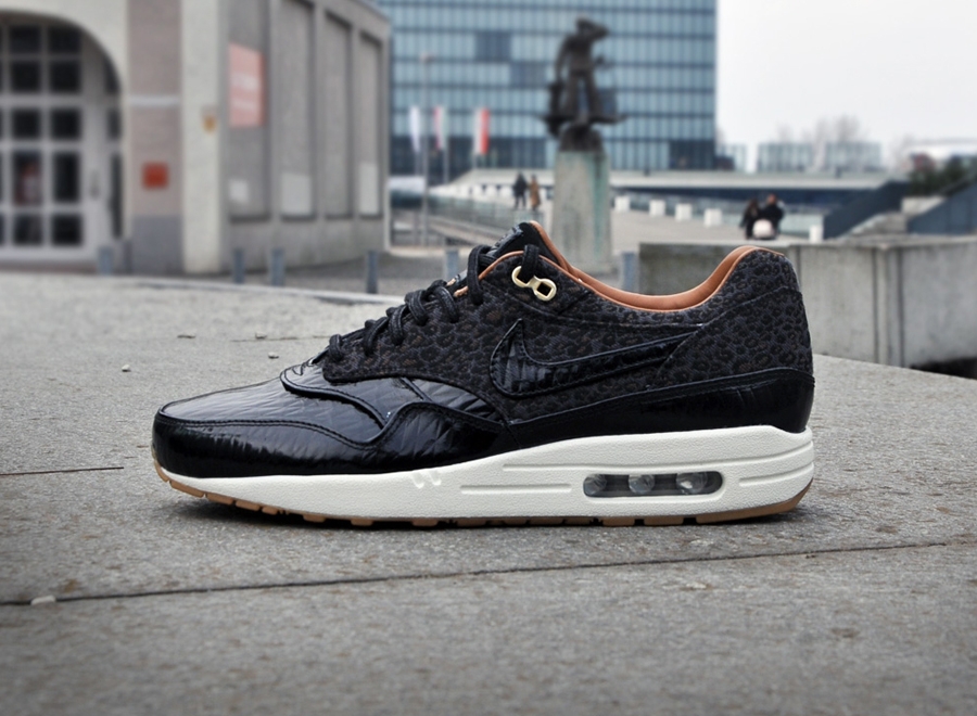 Nike Air Max 1 FB – Leopard – Black Patent Leather