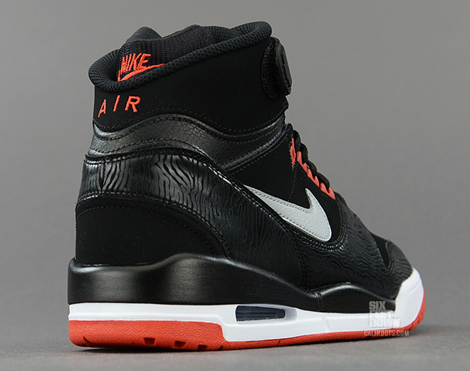 Nike Air Revolution Black Zebra University Red 03