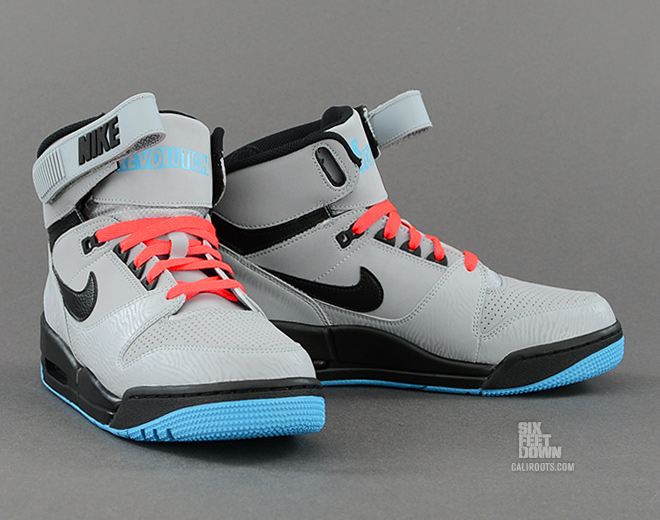 Nike Air Revolution Silver Black Red 2