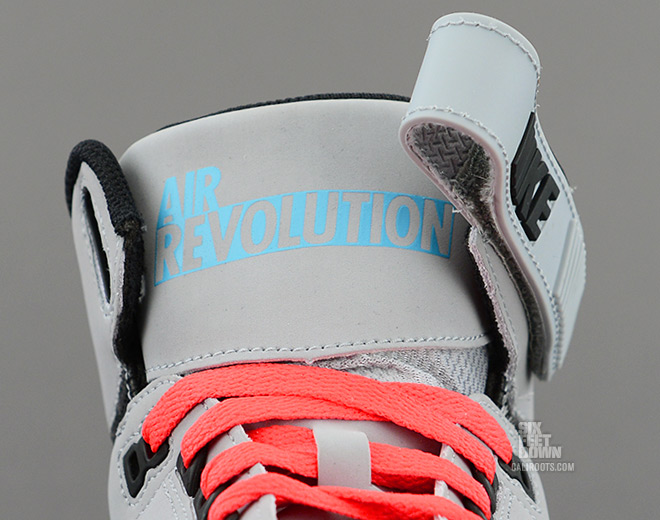 Nike Air Revolution Silver Black Red 5
