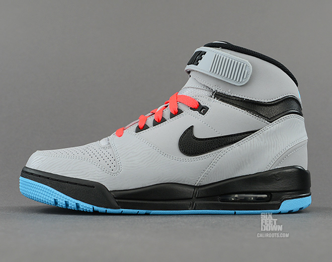 Nike Air Revolution Silver Black Red 6
