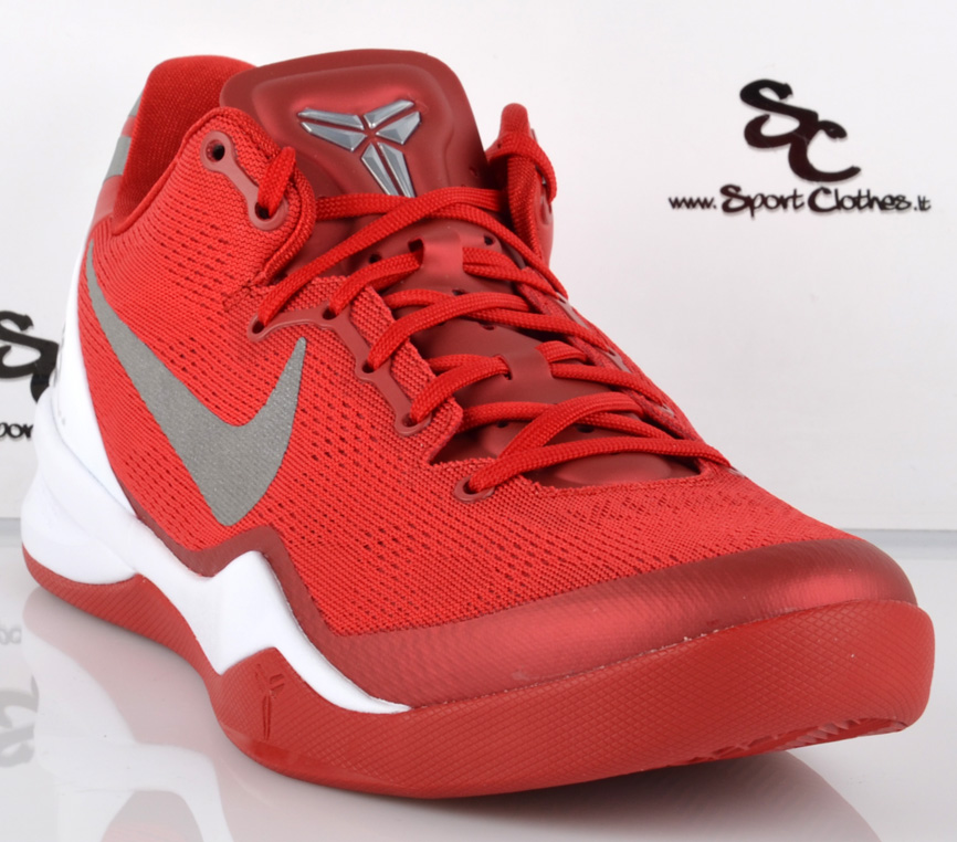 Nike Kobe 8 Tb Red White Silver 02