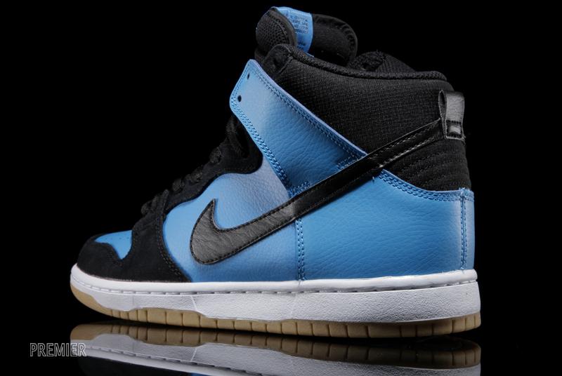 Nike Sb Dunk High Blue Hero Black Gum Light Brown 2