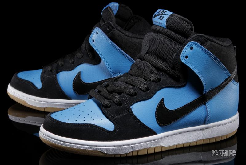 Nike Sb Dunk High Blue Hero Black Gum Light Brown 5