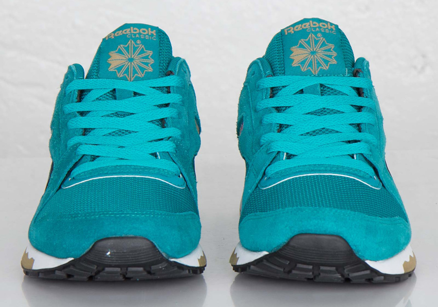 Reebok Gl 6000 Teal Brown White 2