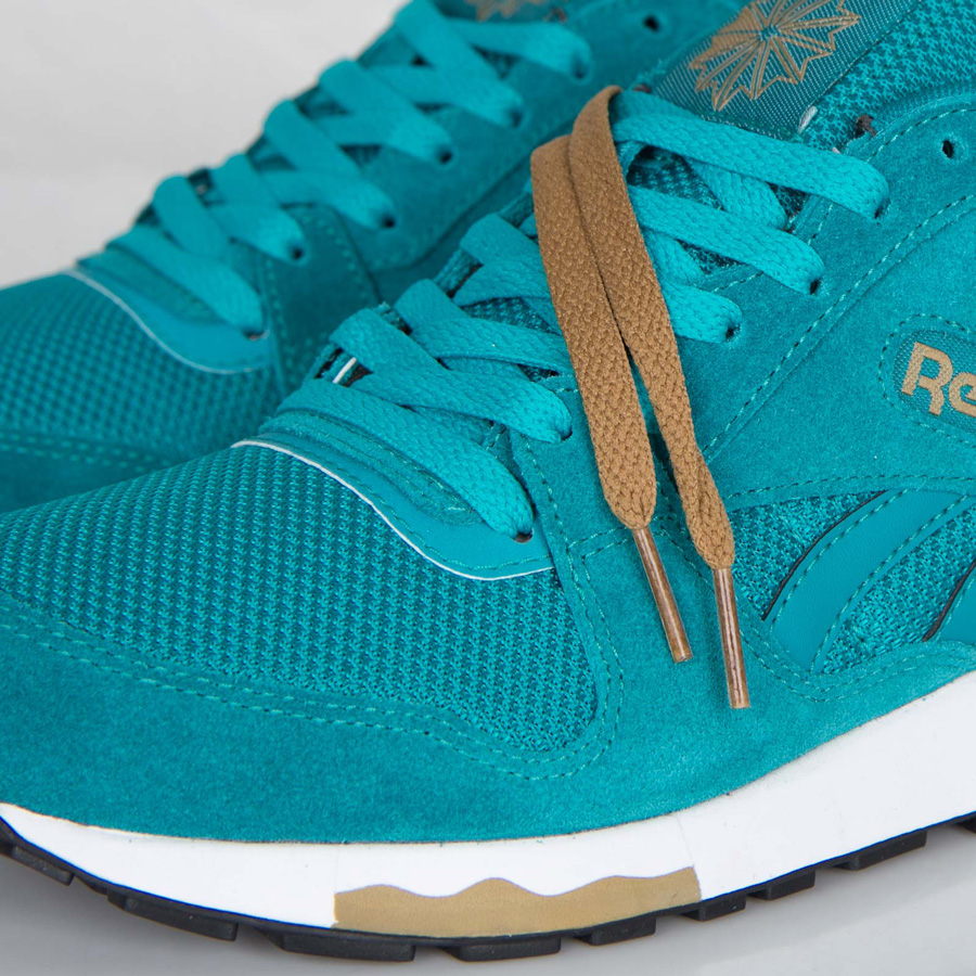 Reebok Gl 6000 Teal Brown White 4