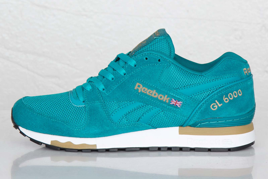 Reebok Gl 6000 Teal Brown White 5