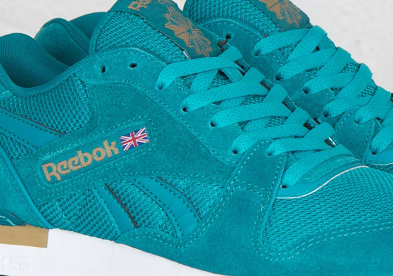 Reebok GL 6000 – Teal Gem – Brown – White