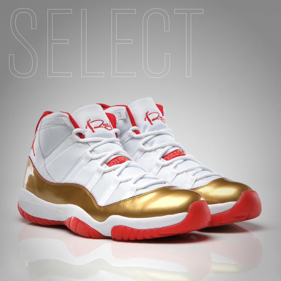 SELECT Exclusive: Ray Allen’s Air Jordan XI “Two Rings” Championship PE