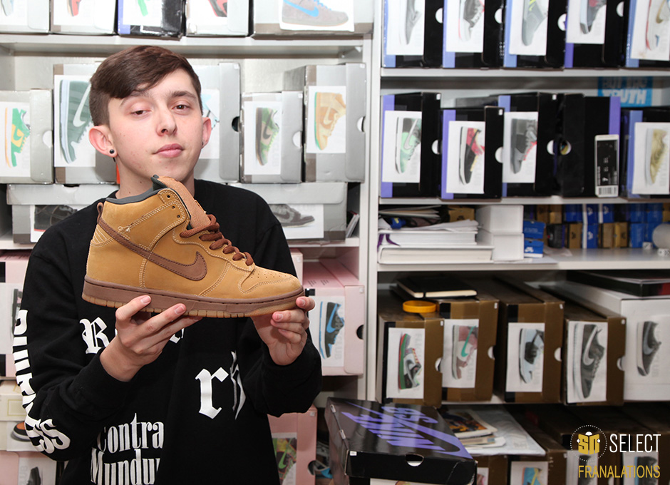 Sn Select Collections Franalations Top 5 Sb Dunk High 5