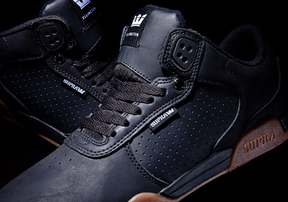 Supra Ellington - Black - Gum