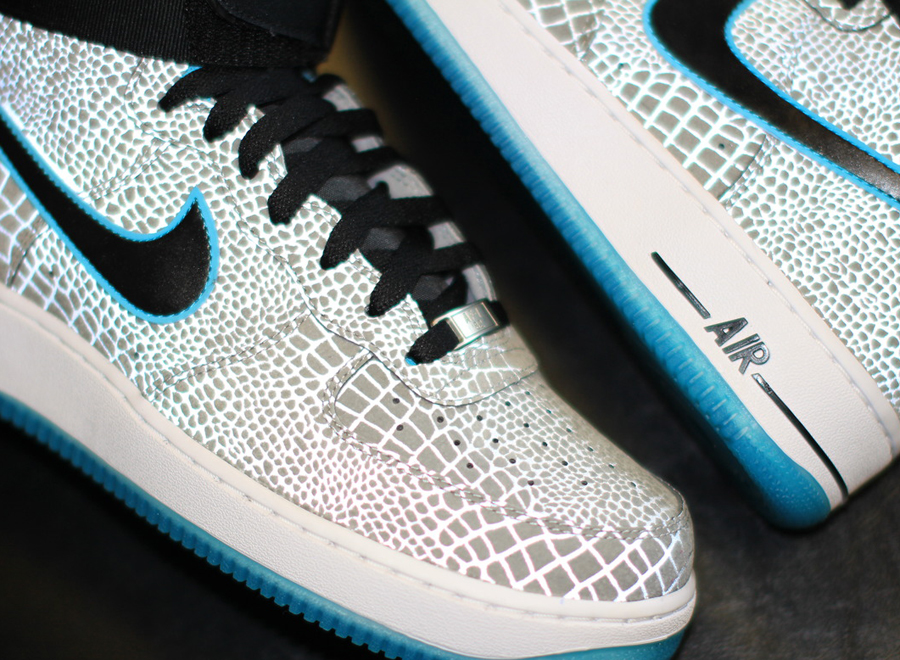 Nike Air Force 1 High - Reflective Silver Croc | Release Date