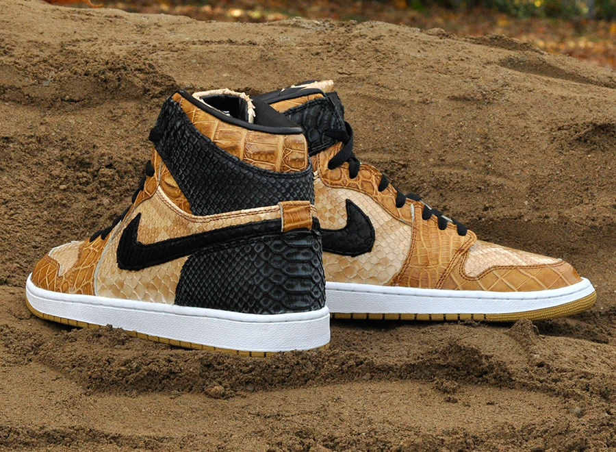 Air Jordan 1 “Desert Storm” by JBF Customs