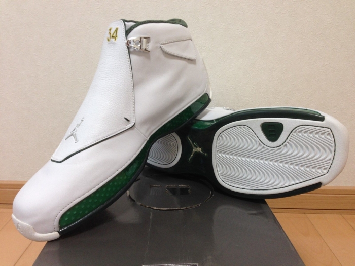 Air Jordan 18 Ray Allen Sonics Pe 02