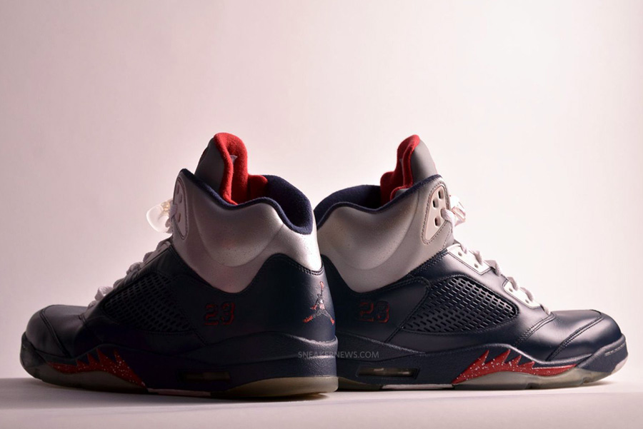 Air Jordan 5 Captain America Dmc Customs 1