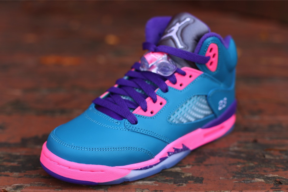 Air Jordan 5 Gs Tropical Teal Release Date 01