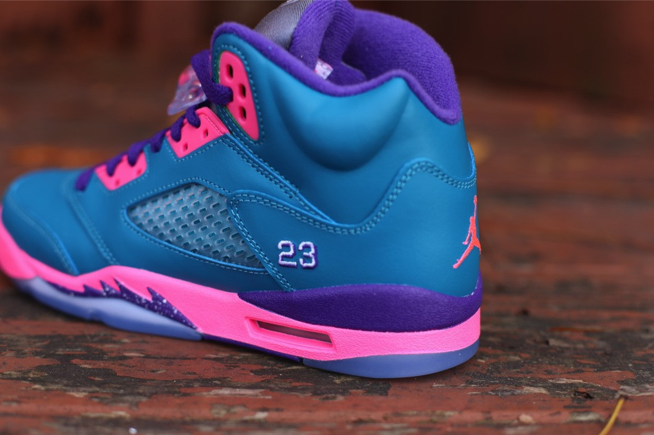 Air Jordan 5 Gs Tropical Teal Release Date 02