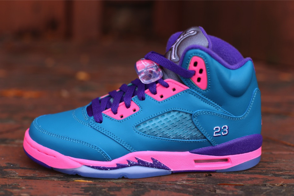 Air Jordan 5 Gs Tropical Teal Release Date 03