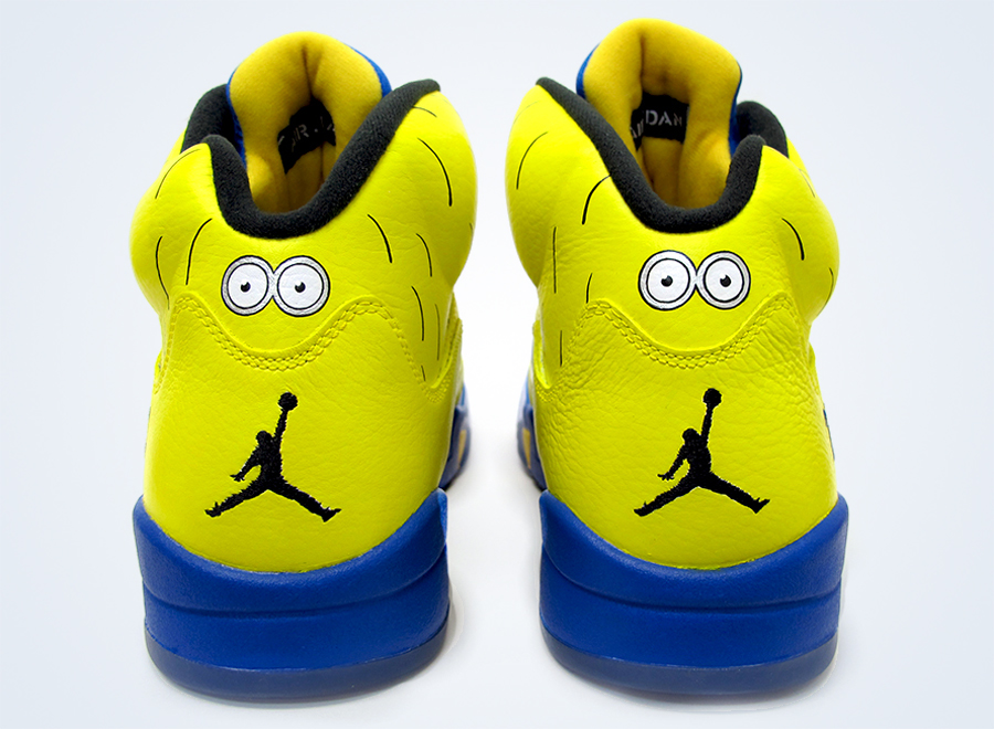 Air Jordan 5 "Minion" Customs by Sekure D