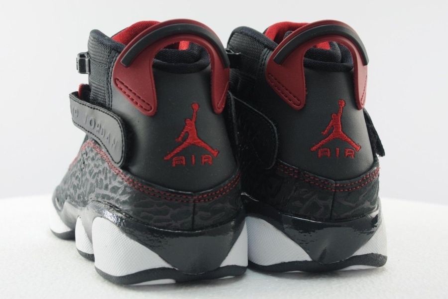 Jordan 6 Rings Gs Elephant Black Gym Red 04