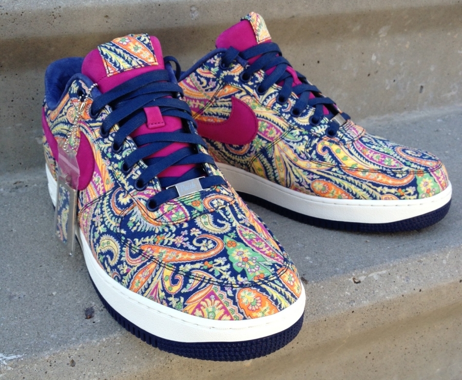 Nike Air Force 1 Bespoke Liberty De La Segundo 05