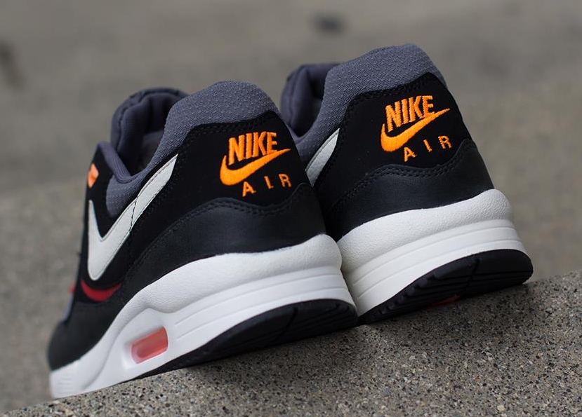 Nike Air Max Llight Black White Red 02