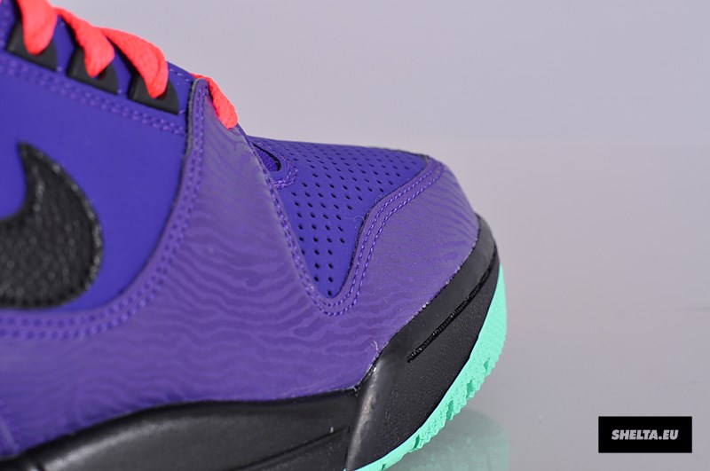 Nike Air Revolution Electric Purple Black Green Glow Atomic Red 01