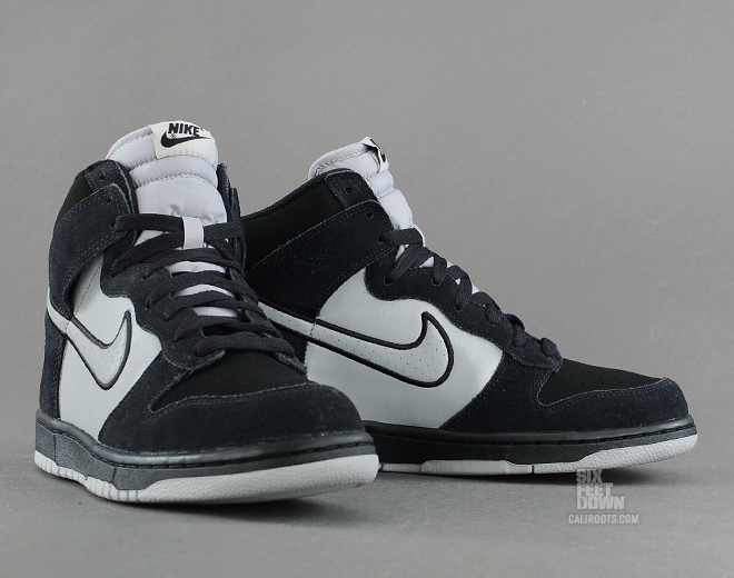 Nike Dunk High Black Reflective Silver 01