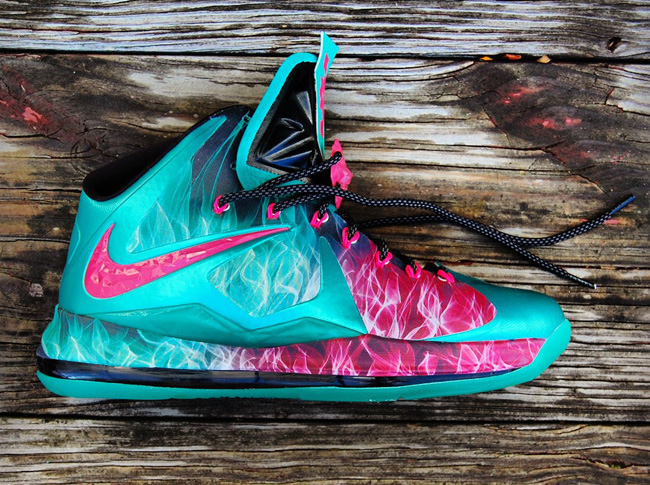 Nike LeBron 10 “Zombie in South Beach” Customs by Gourmet Kickz