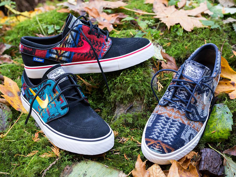 NIKEiD SB Stefan Janoski “Pendleton” Samples