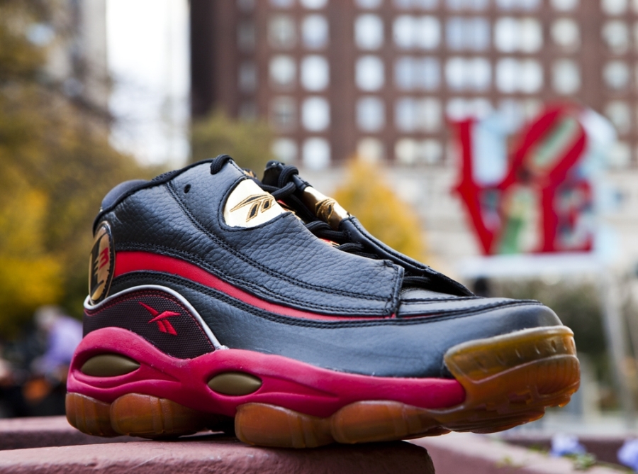Reebok Answer 1 – Black – Red – Gold