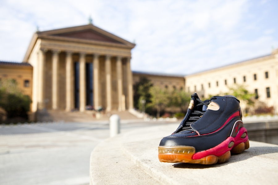 Reebok Answer 1 Black Red Gold 06