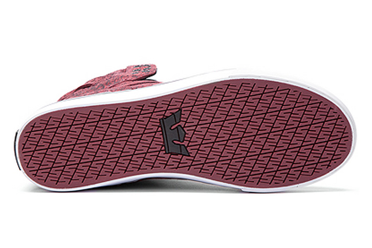 Supra Skytop Burgundy Suede 2