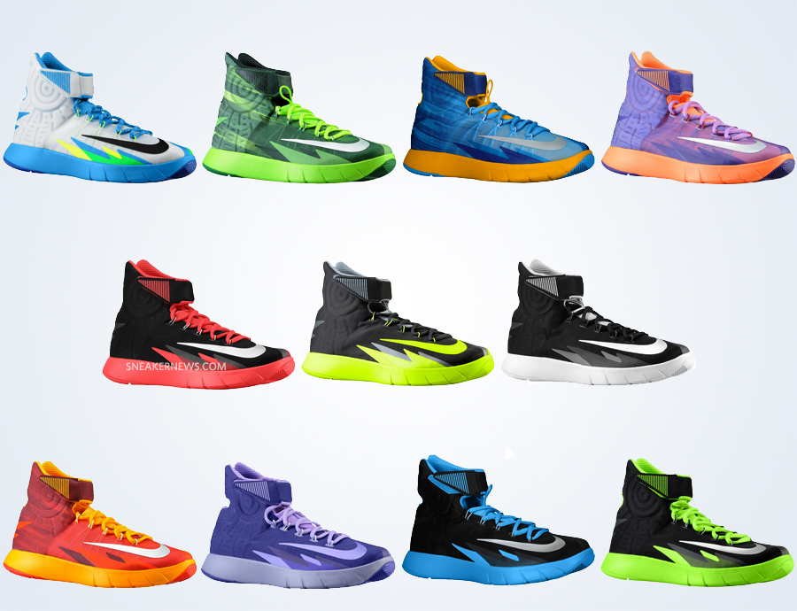 11 Different Nike Zoom Hyperrev Colorways Releasing in January 2014
