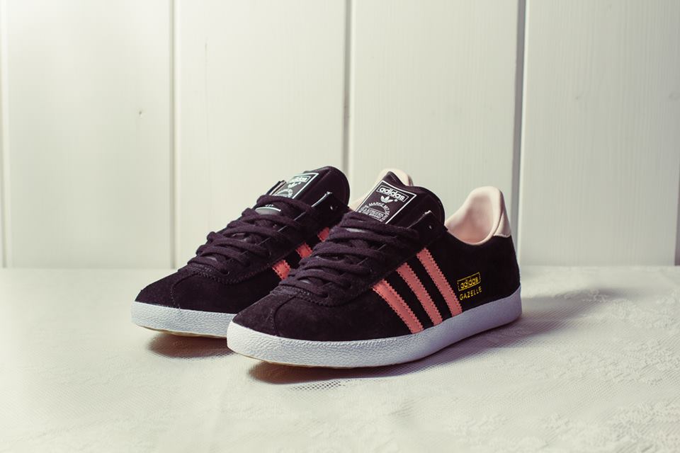 Adidas Gazelle Og Black Pink 04