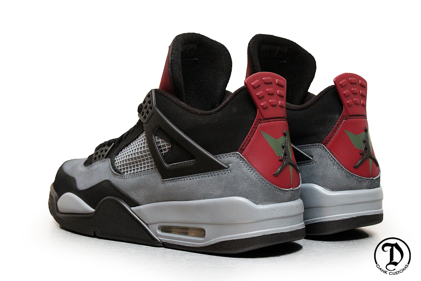 Air Jordan 4 Bordeaux Customs 04
