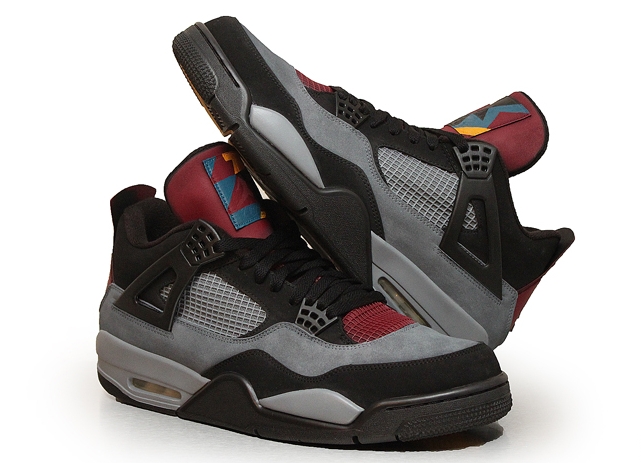 Air Jordan 4 Bordeaux Customs 06