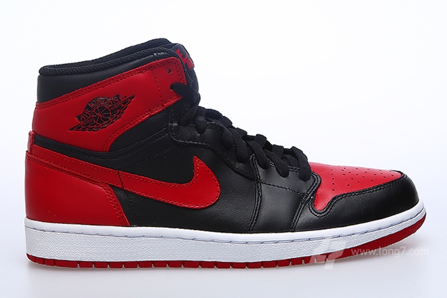 Black Varsity Red Air Jordan 1 Retro High Og Dec Rd