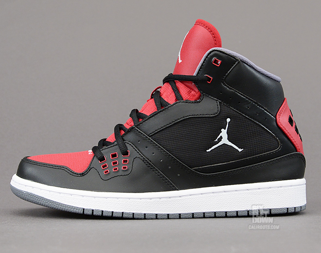 Jordan 1 Flight Black Gym Red White 02