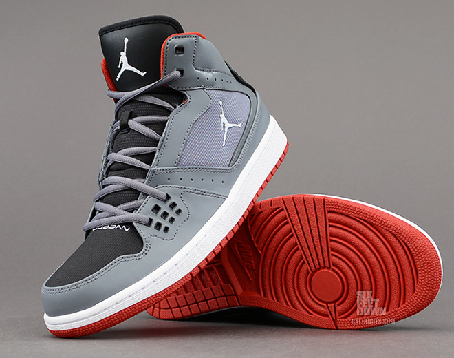 Jordan 1 Flight Cool Grey Black Red White 02