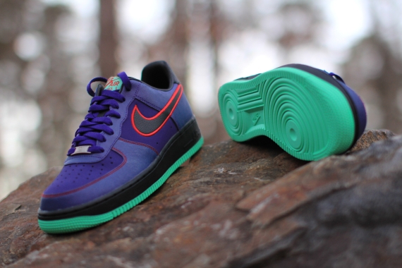 Nike Air Force 1 Low Court Purple Black University Red Release Date 02