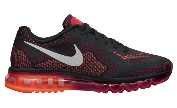 Nike Air Max 2014 Black Gym Red Silver Dec Rd