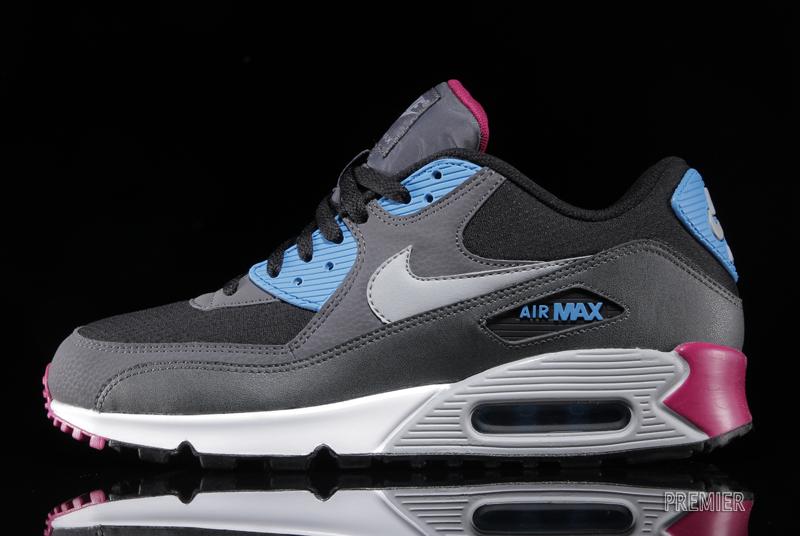 Nike Air Max 90 Essential Black Blue Pink 01